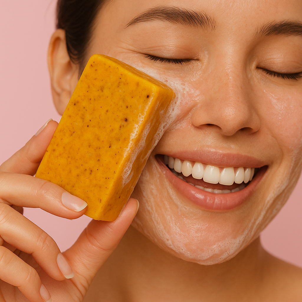 Lemon Turmeric Kojic Soap
